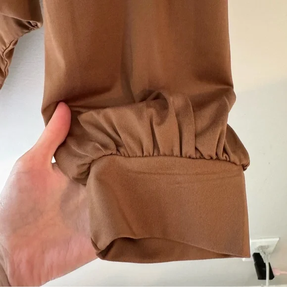 Princess Polly‎ JUDE LONG SLEEVE BODYSUIT BROWN - Picture 5 of 9